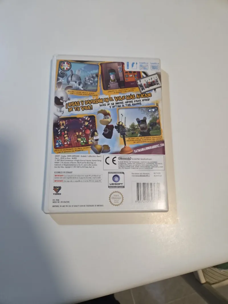 Juego Wii Rayman Raving Rabbids 2 afbeelding 2