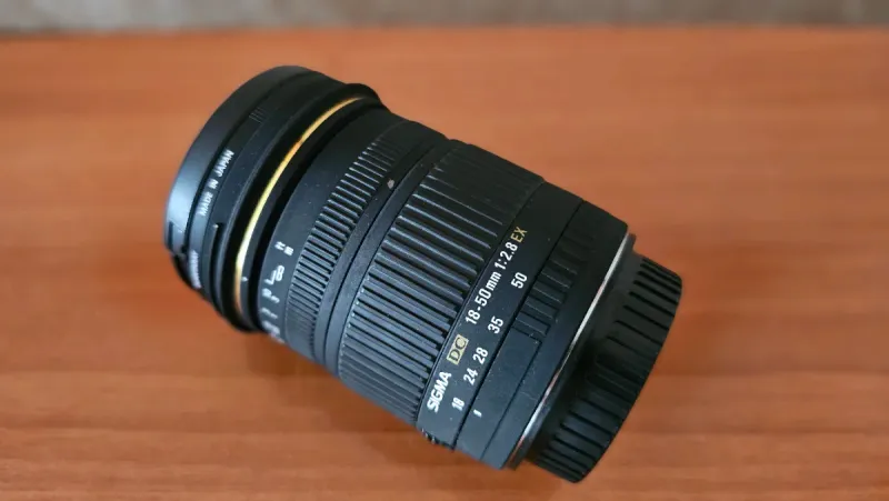 Objetivo Sigma 18-50mm f/2.8 EX para Canon afbeelding 2