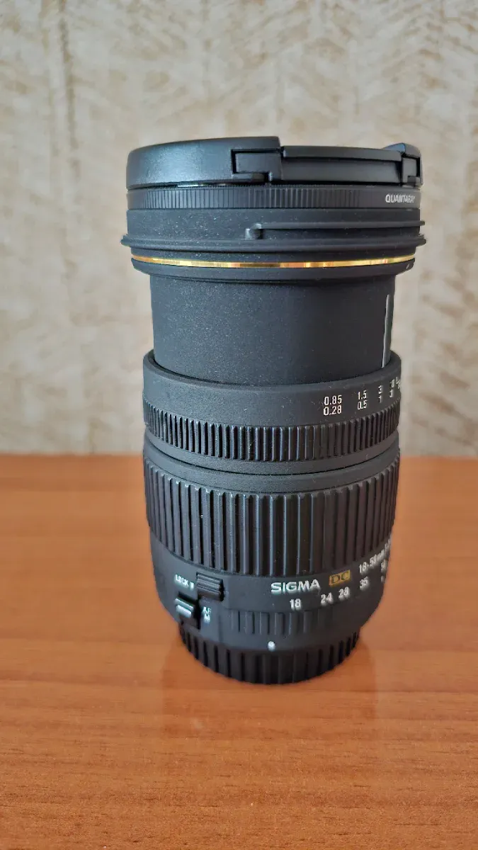 Objetivo Sigma 18-50mm f/2.8 EX para Canon afbeelding 3