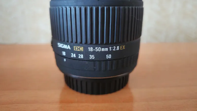 Objetivo Sigma 18-50mm f/2.8 EX para Canon afbeelding 6