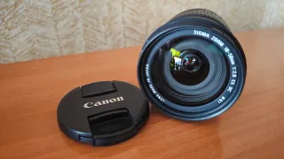 Objetivo Sigma 18-50mm f/2.8 EX para Canon