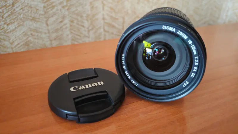 Objetivo Sigma 18-50mm f/2.8 EX para Canon afbeelding 7