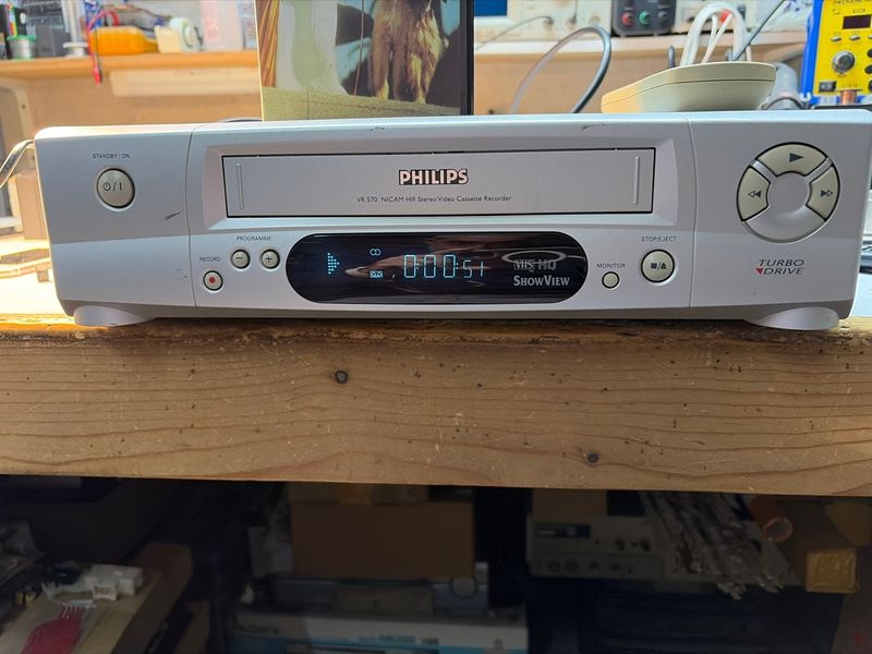 Philips VR570 VHS con Mando