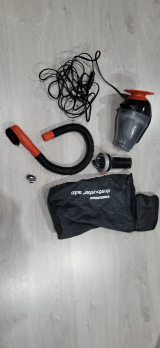 Aspirador black and decker de coche