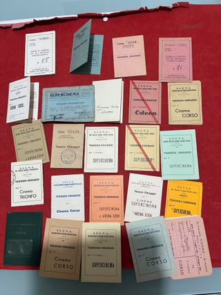 Lotto Vintage Ephemera Italiana