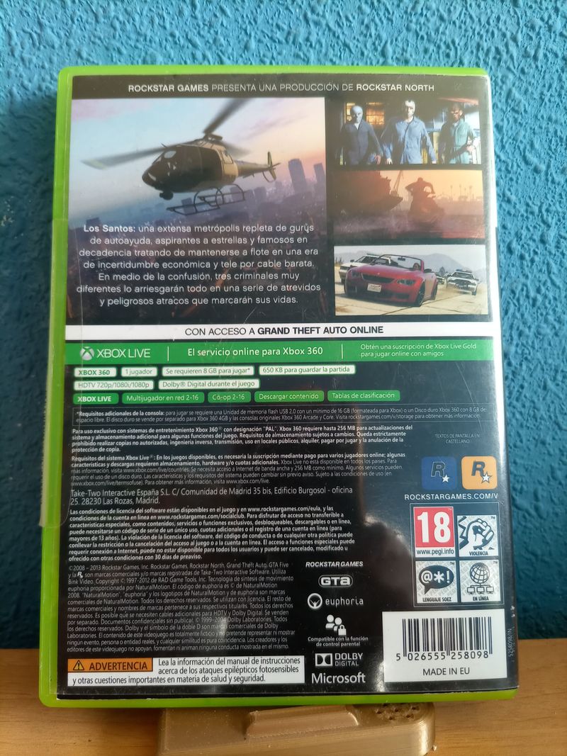Grand Theft Auto V Xbox 360 afbeelding 3