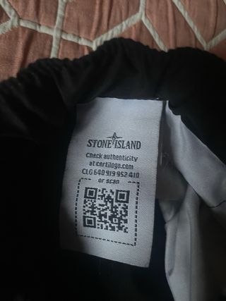 Pantalón cargo Stone Island negro