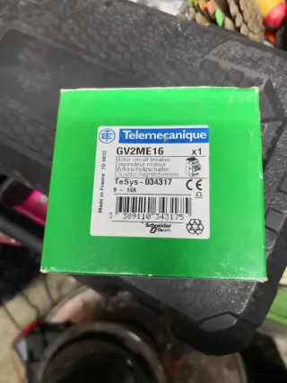 Interruptor Telemecanique GV2ME16