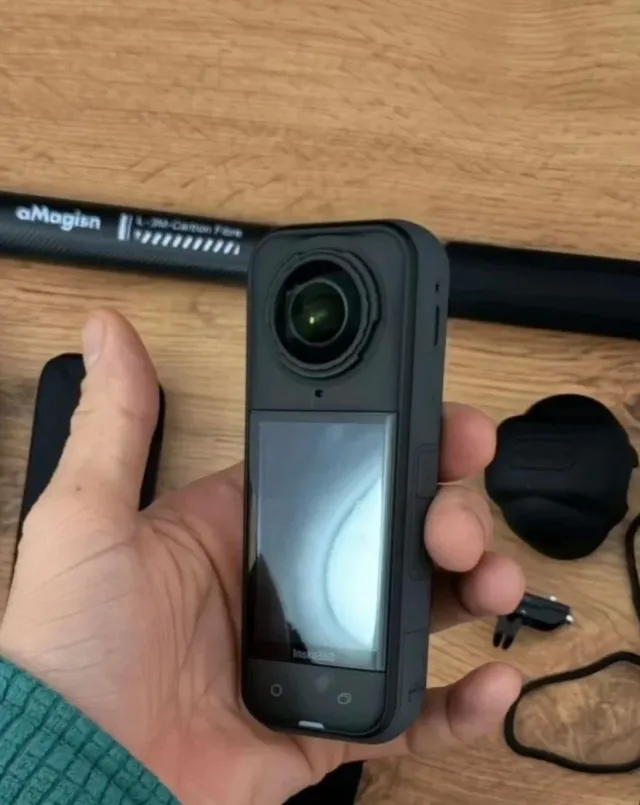 Insta360 X5 Cámara 360 Negra