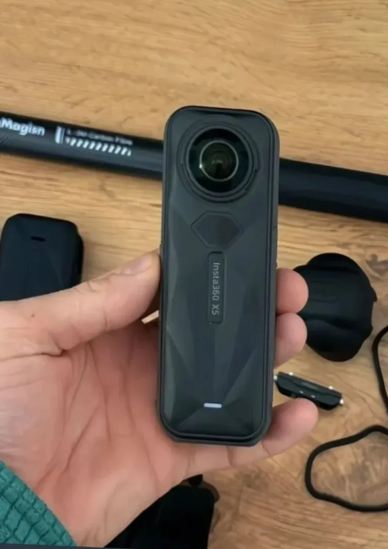Insta360 X5 Cámara 360 Negra afbeelding 2