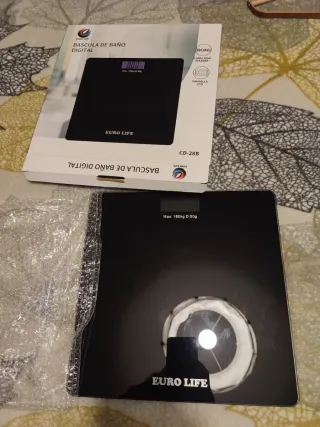 Báscula de Baño Digital Euro Life