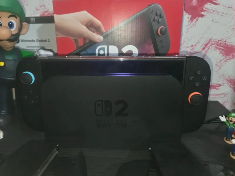 Nintendo Switch Negra y Roja afbeelding 2