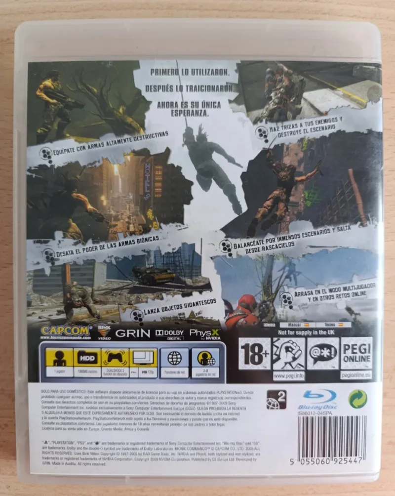 Bionic Commando PS3 afbeelding 3