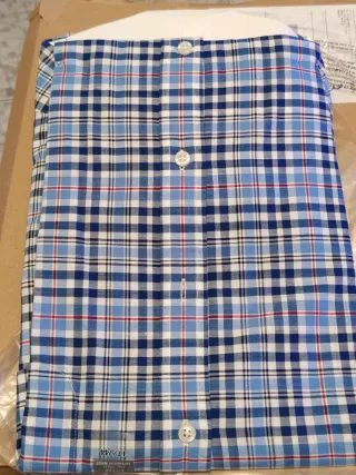 Camisa Lauren Ralph Lauren cuadros talla 44 cuello