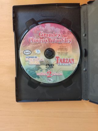 DVD Grandes Clásicos Infantiles (2 Películas)