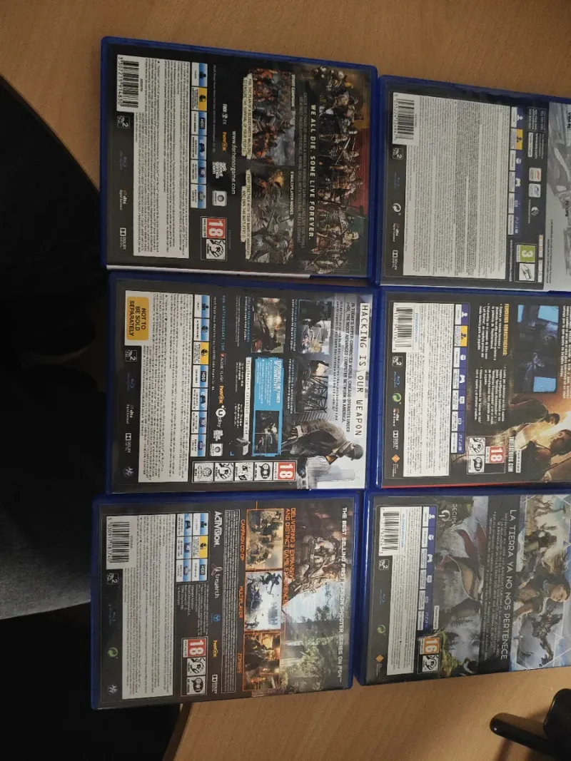 Pack 6 Juegos PS4 afbeelding 2