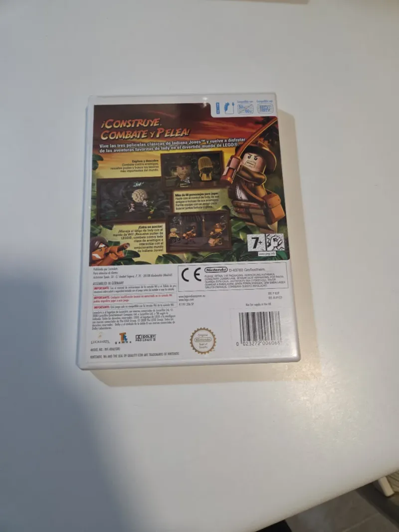LEGO Indiana Jones La Trilogía Original Wii afbeelding 2