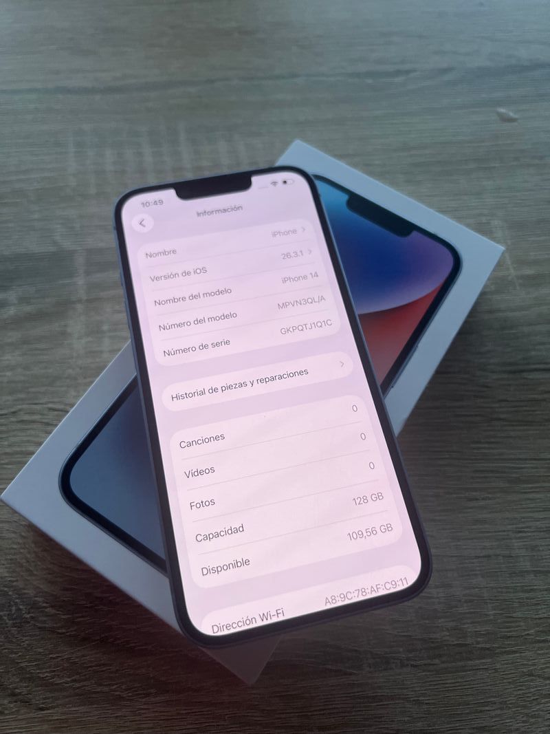 iPhone 14 Azul 128GB afbeelding 3