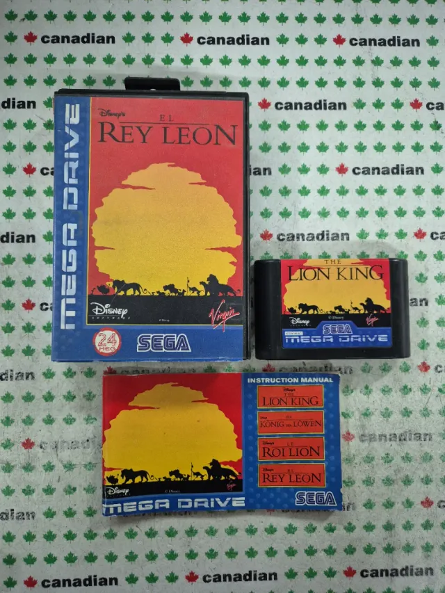 El Rey León Mega Drive