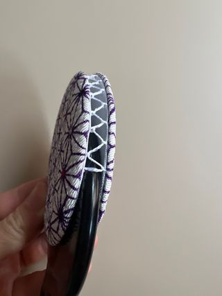 Mini espejo japonés con diseño geométrico Nuevo