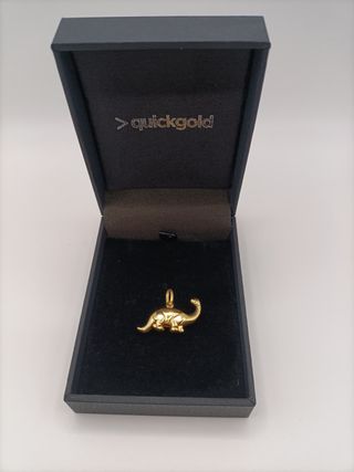 Colgante Oro 18k Dinosaurio 1.40gr