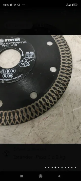 Disco porcelanico 115mm