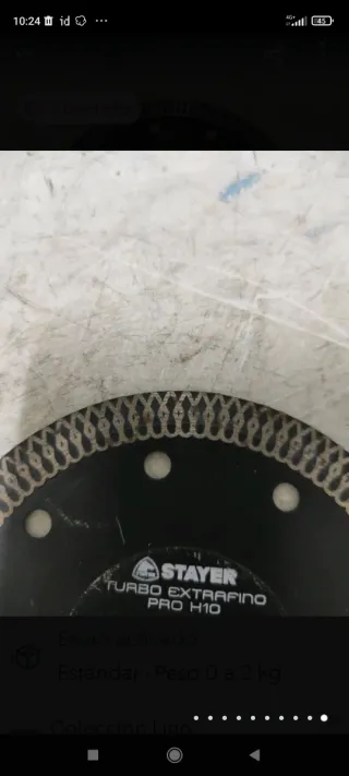 Disco porcelanico 115mm