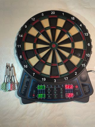 Diana Electrónica con Dardos y Adaptador