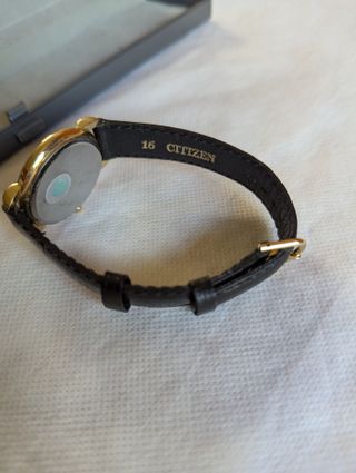 Citizen Quartz 6115 Y58656 FN placcato oro