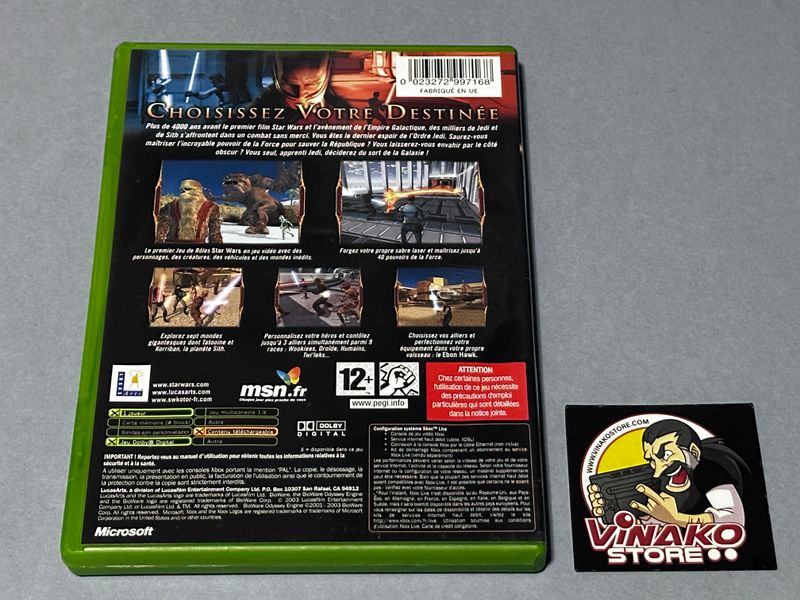 Star Wars: Knights of The Old Republic XBOX PAL afbeelding 4