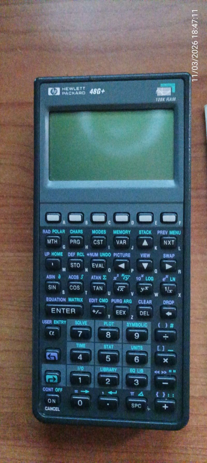 Calculadora HP 48G+ Programable