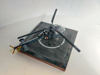 Maqueta Helicóptero Alouette III 1/72