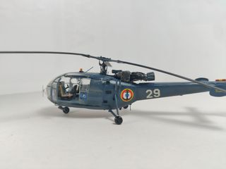 Maqueta Helicóptero Alouette III 1/72