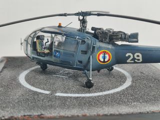Maqueta Helicóptero Alouette III 1/72