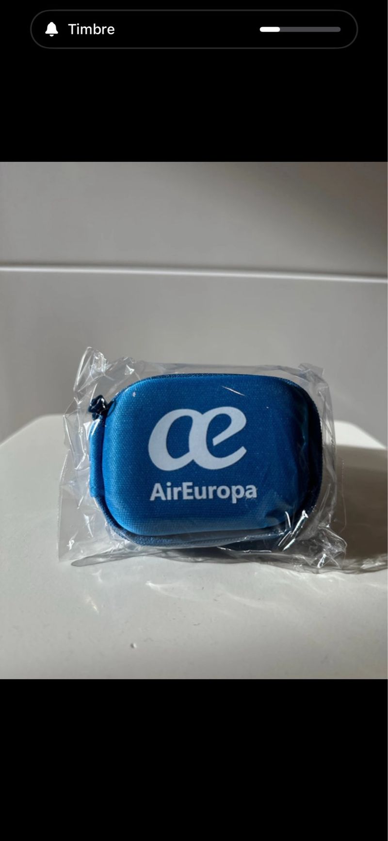 Estuche Auriculares Air Europa Azul