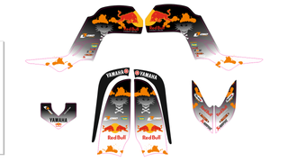 Adhesivos Yamaha Raptor 660 Personalizados