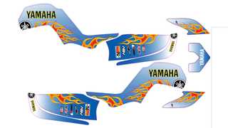 Adhesivos Yamaha Raptor 660 Personalizados