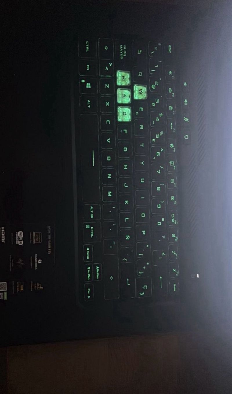 •Asus TUF Gaming F15 Portatil Gaming RTX 3060 afbeelding 4