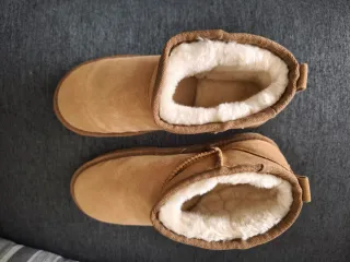 Stivali tipo UGG Beige/Marrone Taglia 39