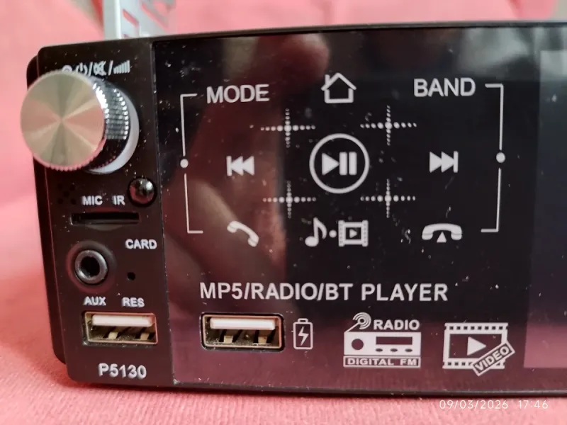 Radio Coche MP3 USB SD Bluetooth P5130 afbeelding 5