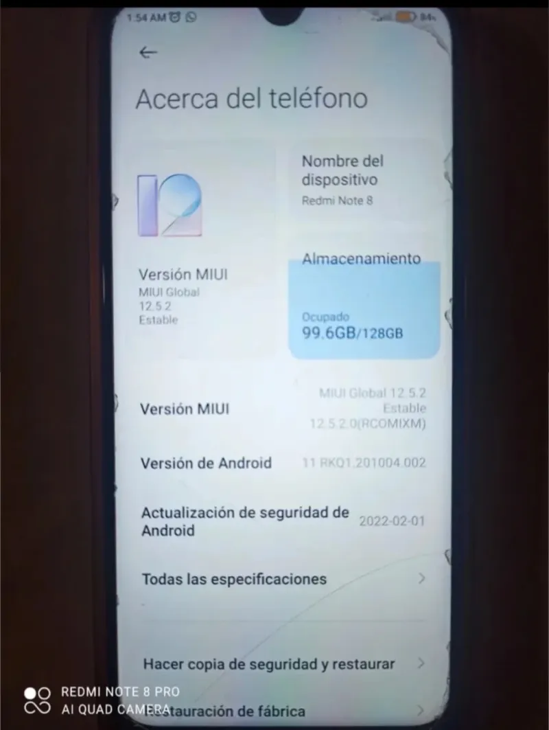 Xiaomi Redmi Note 8 afbeelding 2