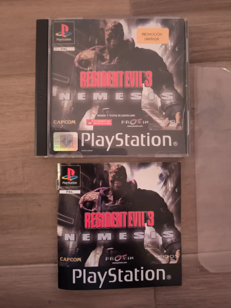 Resident Evil 3 Nemesis PS1 esp