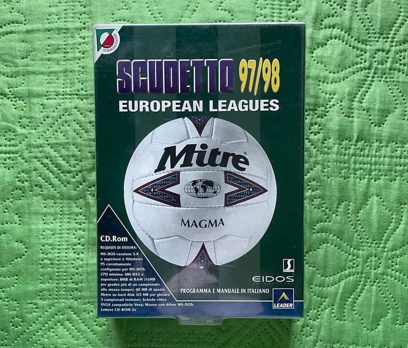 Scudetto 97/98 European Leagues PC Big Box