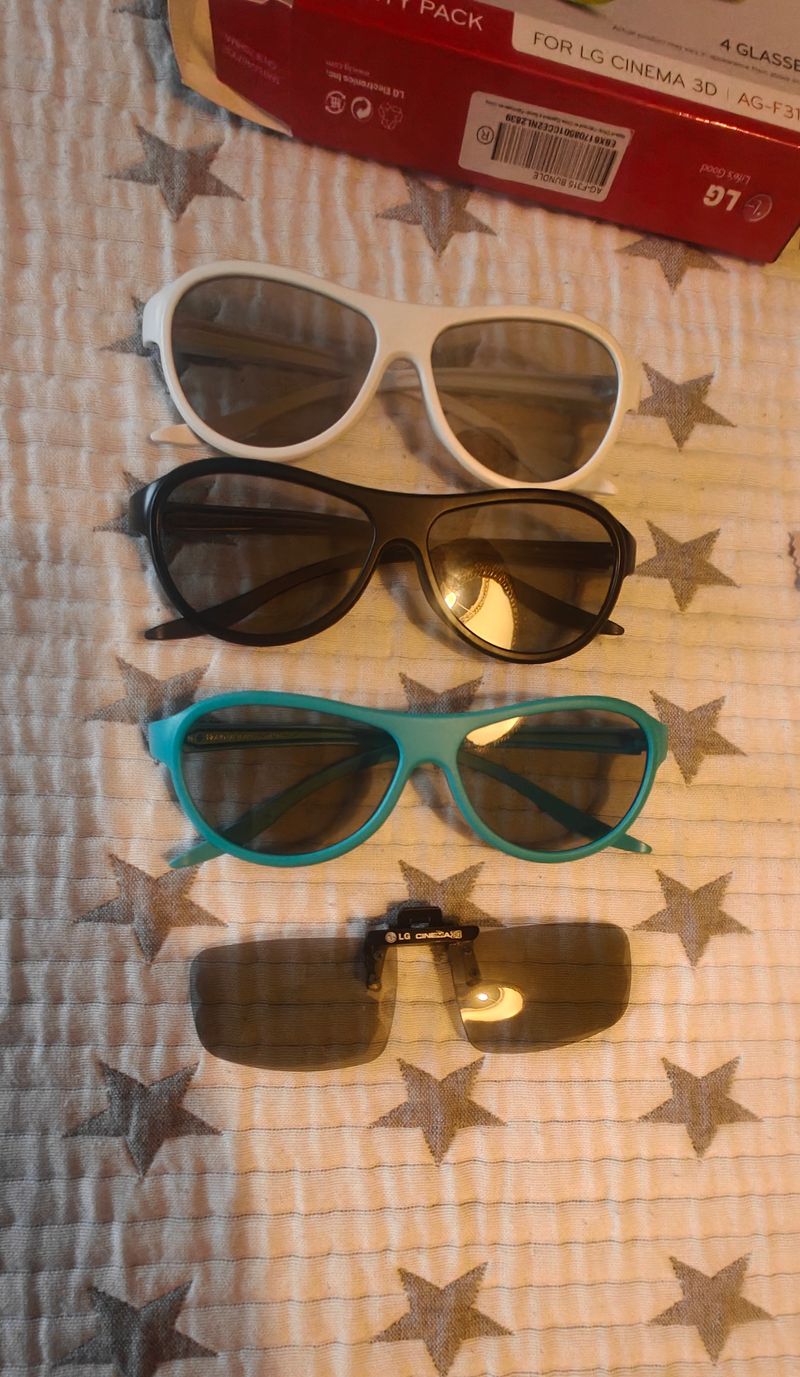 Pack 4 Gafas LG Cinema 3D afbeelding 3