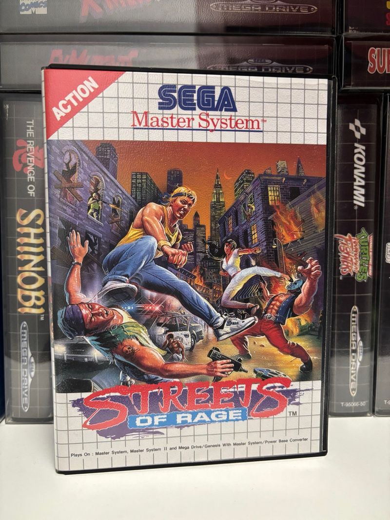 Streets of Rage - Sega Master System PAL Completo