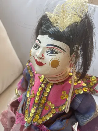 Marioneta de hilo tradicional