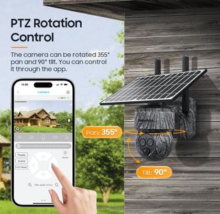 Cámara Vigilancia 4G Solar