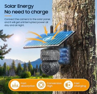 Cámara Vigilancia 4G Solar