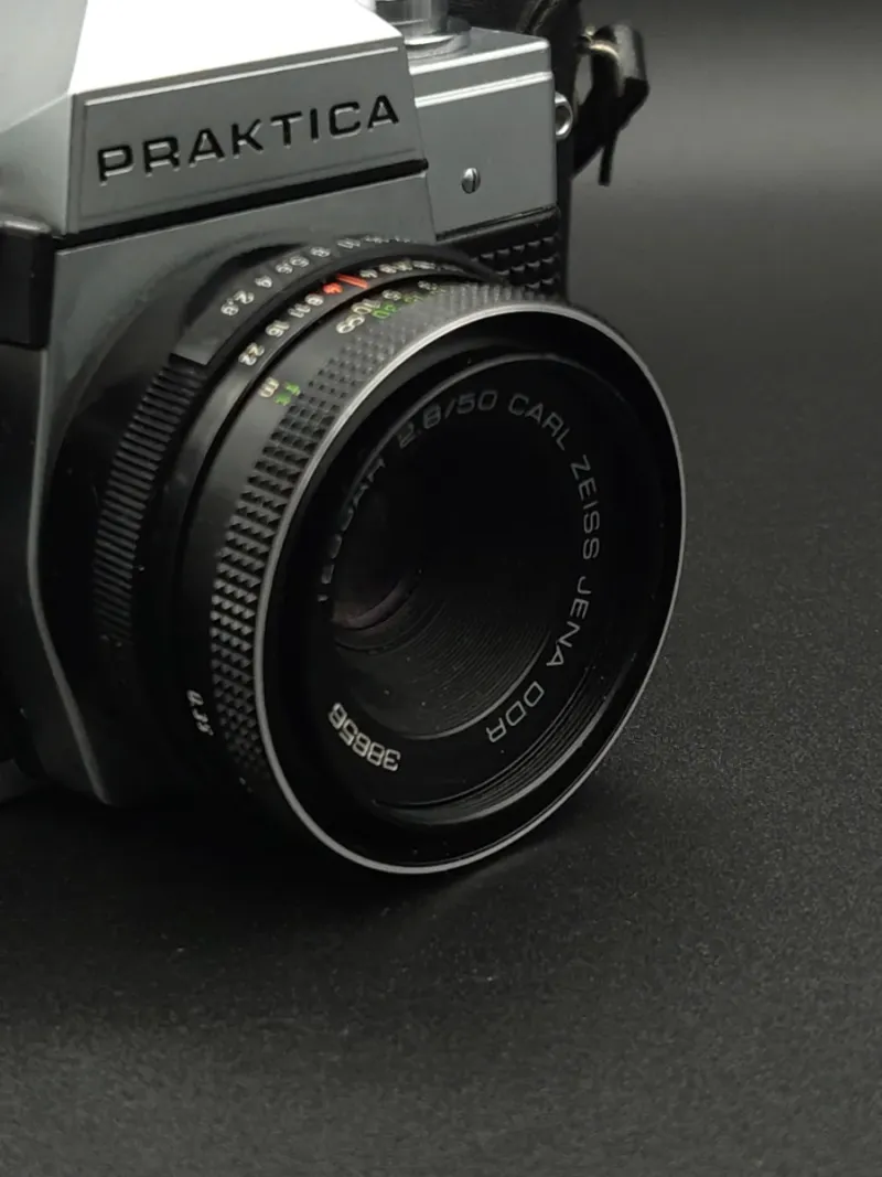 Lote Cámara Analógica Praktica Super TL1000 50mm afbeelding 3