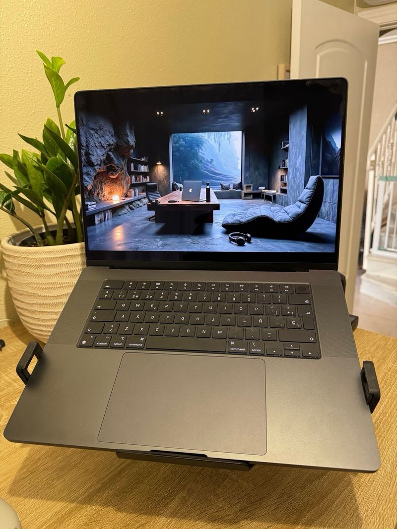 Monitor vesa arm con laptop vesa holder afbeelding 4
